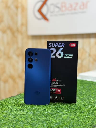 Itel S26 Ultra 8GB RAM 256GB Storage With Box & Charger