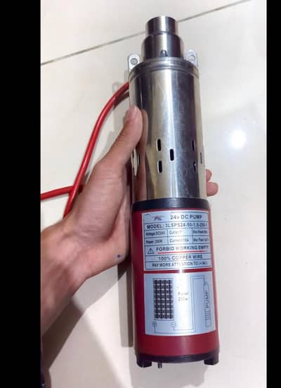 24V DC Solar Submersible Water Pump 250W – Like New Condition