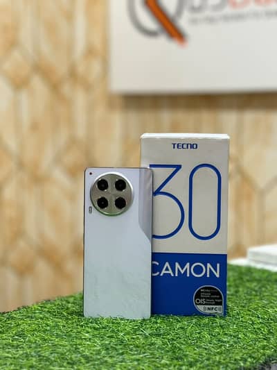 Tecno Camon 30 12GB Ram 256GB Storage With Box & Original Charger