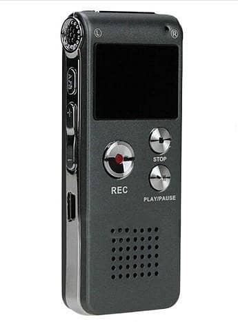 Voice Recorder Device Mini - Digital Audio Recorder with 8 GB Built-In Storage A R2145