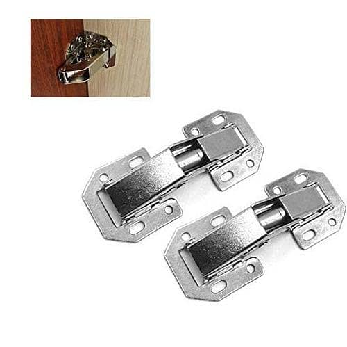 BE-TOOL 1 Pair 90° Soft-Close Cabinet Hinges, Full Coating Anti-Rust, For Kitchen Cabinets and Cupboards A875
