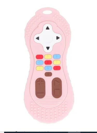 NikouMX Remote Control Silicone Infant Teething Toy A R2911