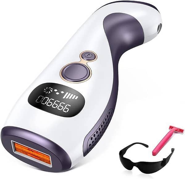 PERZCARE 999,000 Flashes IPL Laser Hair Removal Device for Women and Men