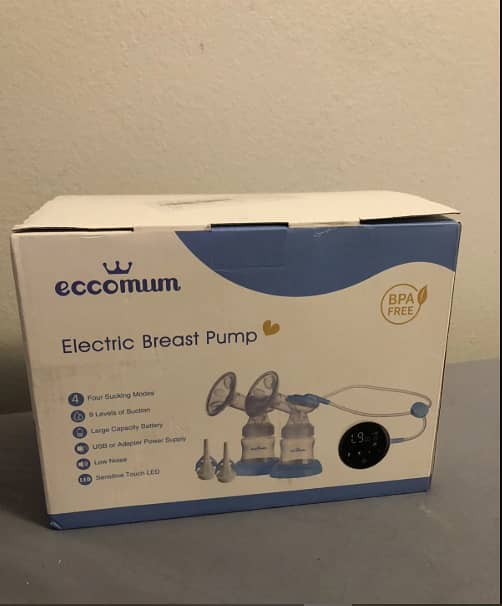 Eccomum Electric Double Breast Pump with 4 Modes & 9 Levels, C  R112