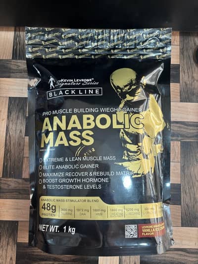 Anabolic Mass Gainer & Other Gym Supplements | Sealed Pack