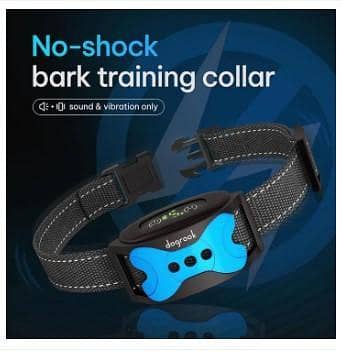1 pcs DogRook Dog Bark Collar - Human Anti Bark Training Collar - Vibrating Dog Collar - Stop Barking Collar for  Dogs - Best No Bark Dog Collar B R5256