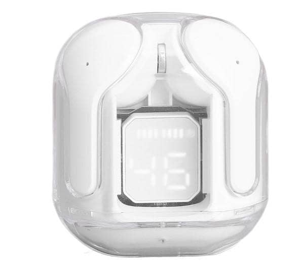 Display, HiFi Stereo5.3, 30 Hours Playtime, Built-in Mic, Type-C In-Ear Earbuds with Ear Hooks, Rose Gold, for Running, Sports C R4285