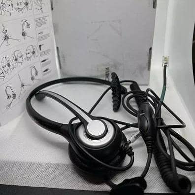 Wantek Call Center Headset Model A600, Mono, Noise-Canceling, New In Box