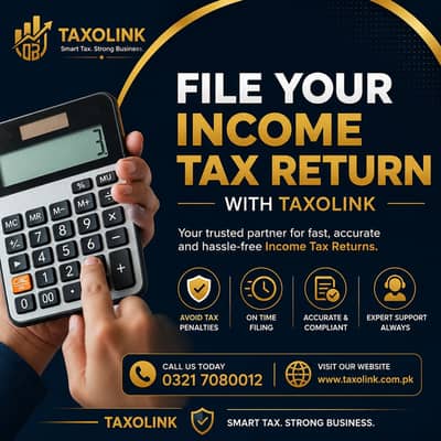 SECP Company Registration,NTN,GST,PRA,USA LLC,Income tax return,Filer