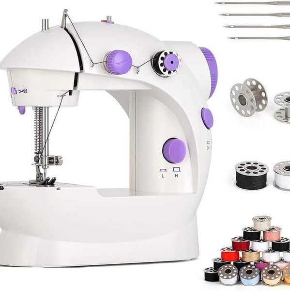 Mini Sewing Machine Home Portable Electric Sewing Machine with Spools – C A1669