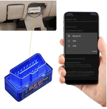 OBD mini ELM327 Bluetooth 5.1 OBD2 V2.1 Diagnostic Scanner for IOS, Android, Windows, Symbian – Viecar ELM327