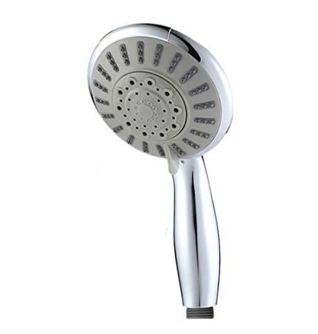 Shower Kit: Hand Shower with 1.5 m Hose in Stainless Steel, 5 Adjustable Modes, Universal Bath Shower Set with Removable Head