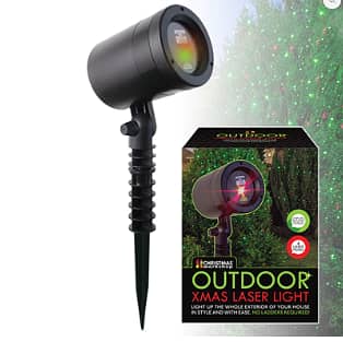 Multi-Function Outdoor Decoration Light - Red and Green (UK Import)