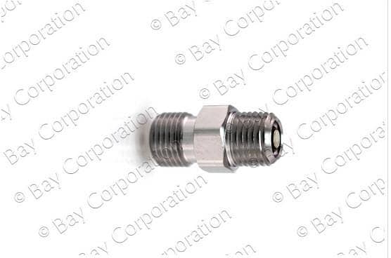 DISS 1240 Demand Check Unit (DV) – DV Body Adaptor, 1/4" NPT Male, O2 (Part 1241-4DV)
