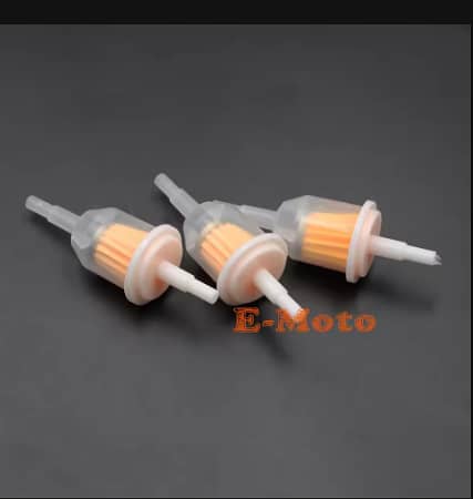 Motor Mobil Gas Filter Bahan Bakar Bensin, Cocok untuk Pipa 1/4"–5/16" (6–8 mm), 8 PCS, Model C A596