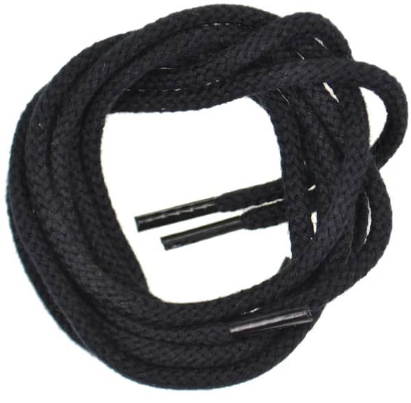 Cord Shoe Laces - Black C R4505