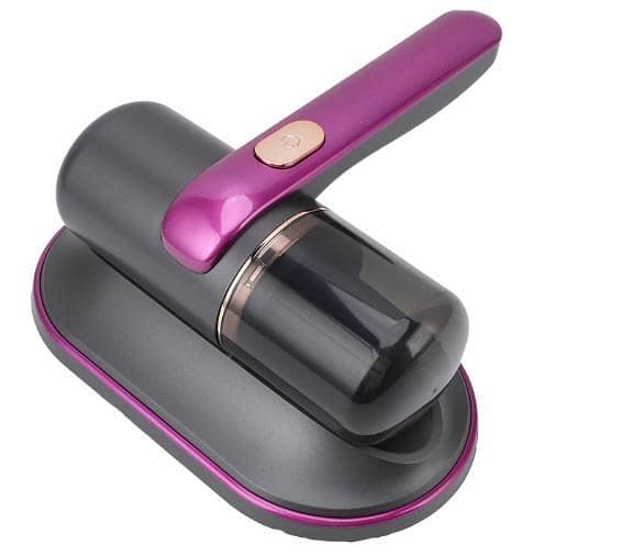 Purple Handheld Cordless Mattress Vacuum Cleaner R2740 with Dual Suction Speeds