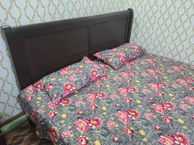 Double bed with mattress for sale