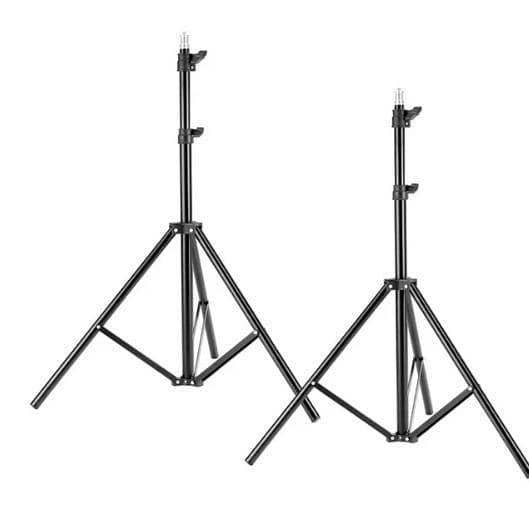 Neewer 6.23 Feet / 190 cm Aluminum Light Tripod Stands (Black) – UK Import