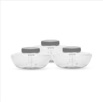 Elvie Pump Breastmilk Storage Bottles - Pack of 3 | 15oz A R2514