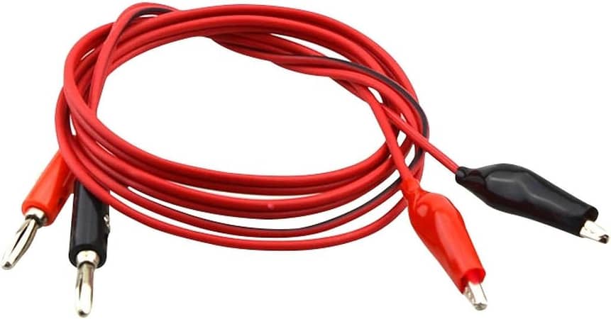 Tester Banana Plug to Alligator Clip Wire Test Cable,,Simple