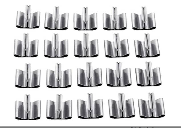 Wood Candle Wick Clips 50pcs Iron DIY Wick Core Fixing Base Environmental Protection Wood Chips Candle Wick Holder C R4455