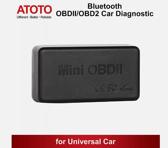 ATOTO Bluetooth OBDII/ OBD2 Car Diagnostic Scanner/Scan Tool for ATOTO A6 & S8 C A177
