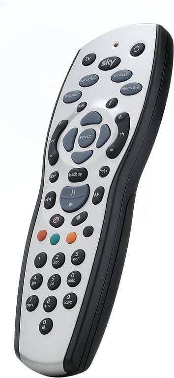 Original Sky+ HD remote – Duracell Batteries Included – Compatible with Sky+ HD digibox – Official Sky Branded Retail Packaging - SKY120     C A238,silver