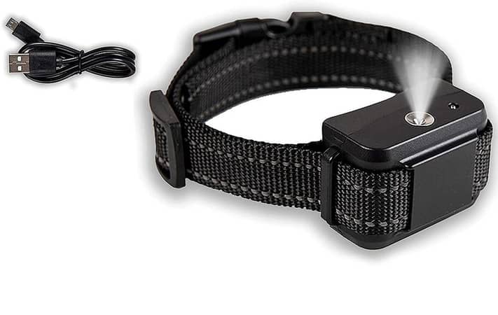 Downtown Pet Supply Citronella Rechargeable Bark Collar for Dogs - Humane No Shock No Bark Dog Training Collar Set with Citron  C C90