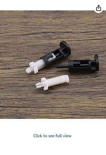 Create idea 11PCS CPU Heatsink Cooler Fan Mount Pin Plastic Mounting Clip Fastener Compatible with Intel Socket LGA 775 CPU Heatsink Cooler Fan Computer Components B R5048