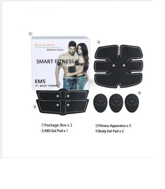 Beauty Body Mobile-Gym Smart Fitness EMS Fit Boot Toning C R4573