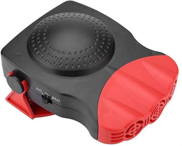 Auxiliary Car Heater Car Cooling and Heater, Portable 12V 150W Car Windshield Window Defroster Ceramic Heater Cooler Fan A R2005