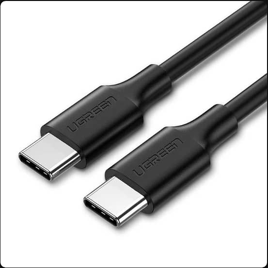 UGREEN US286 Type C to C Cable 1M Black 50997 C R3031