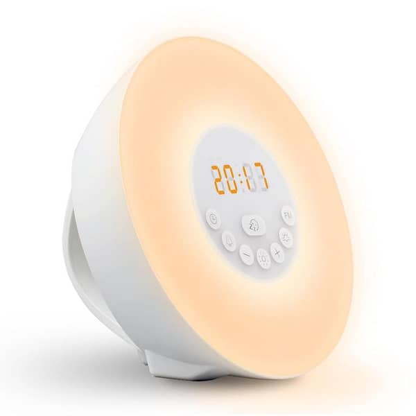 arVin 6640MD Wakeup Light with Nature Sounds, FM Radio, 7 Colour-Changing mode A R1379 LIGHHTT