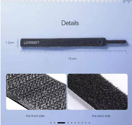 "U G R E E N Cable Management Sleeve – 14cm, 1 Pack for Neat and Tidy Cables" C R1578