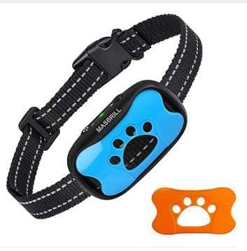 1 pcs DogRook Dog Bark Collar - Human Anti Bark Training Collar - Vibrating Dog Collar - Stop Barking Collar for Dogs - Best No Bark Dog Collar B R5257