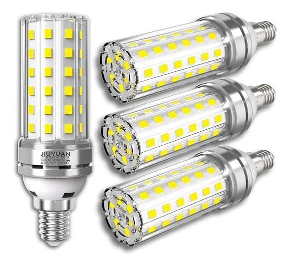 UYBAG Led Corn Bulbs 10W 100W Incandescent Bulbs Equivalent GU10 1000Lm Energy Saving Home Light Bulbs Lamp, Cool White 6000k Super Bright Candle Lamp, Non-Dimmable, Pack of 5 C A765