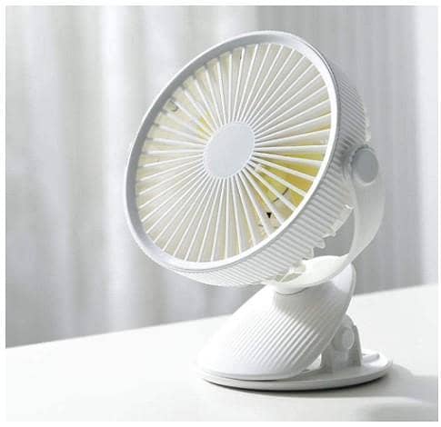 Mini USB Rechargeable Clip-On Cooling Fan C C451