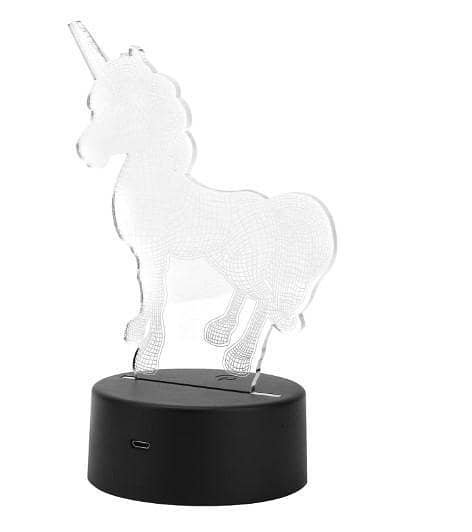 3D Night Lamp with Touch Switch – USB or Battery Power, Creative Visual Decor (C R4396)