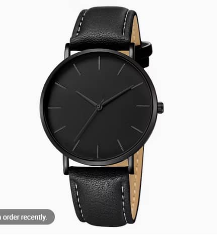 Belt Business Watches Fashion Leather Simple Style Leisure Couple Quartz Watch  C R3296