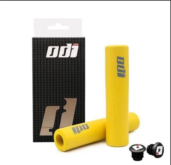 FCC Racing Present ODI Bicycle Grip Handlebar Grips Soft Bike Accessories (Yellow) C R3543