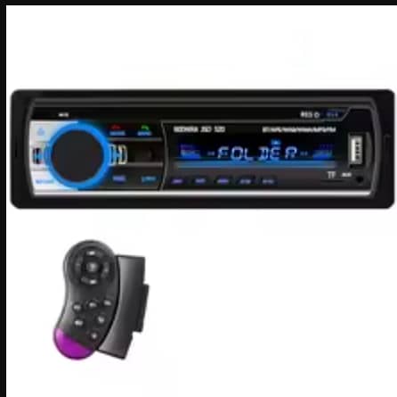 Car Radio Stereo Player Digital Bluetooth Car MP3 Player 60Wx4 FM Radio Stereo Audio Music USB/SD with In Dash AUX Input C R5097