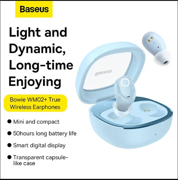 Baseus Bowie WM02 Plus True Wireless Earphones C R3113