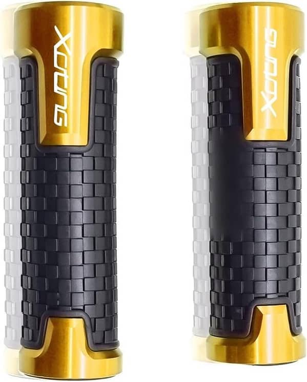 KYMCO XCITING 250 300 350 400 400 S 500 Universal 7/8" (22mm) Motorcycle Hand Grips, Anti-Slip Ergo Grip