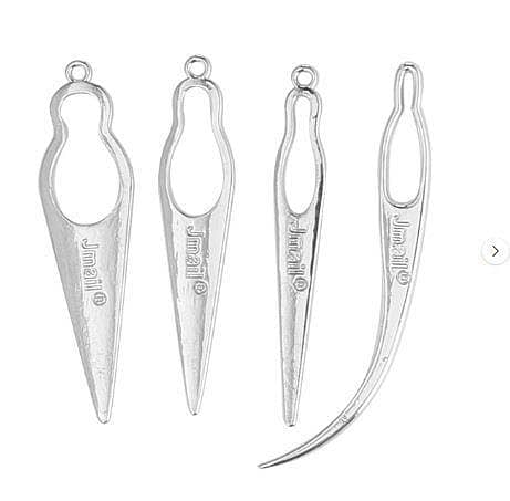 Hairs Locking Knitting Dreadlocks Crochet Interlocking Styling Needles (Silver) - Etereauty Tool