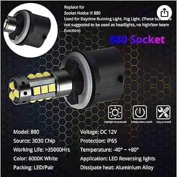 boodled auto led lighting light 2 PCS   C A599