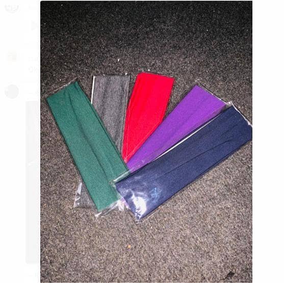 Cloth Headbands for Women – Elastic, Non-Slip Hair Bands (5-Pack) in Multicolor