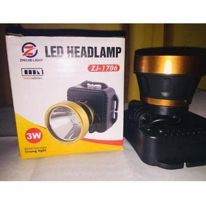 2 in 1 Mini USB Rechargeable Torch Head Lamp