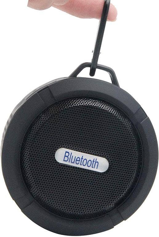 Micro Bluetooth Speaker with Super Bass 3.0, Touch Controls, 6H Playtime for Echo Dot UK Import