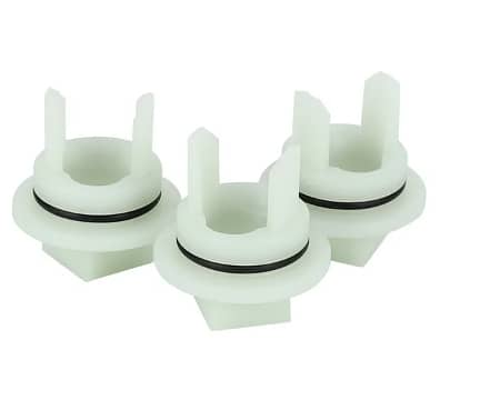 3Pcs Meat Grinder Parts for Household Electric Meat Chopper – Plastic Gear Sleeve 418076 Compatible with A R2894